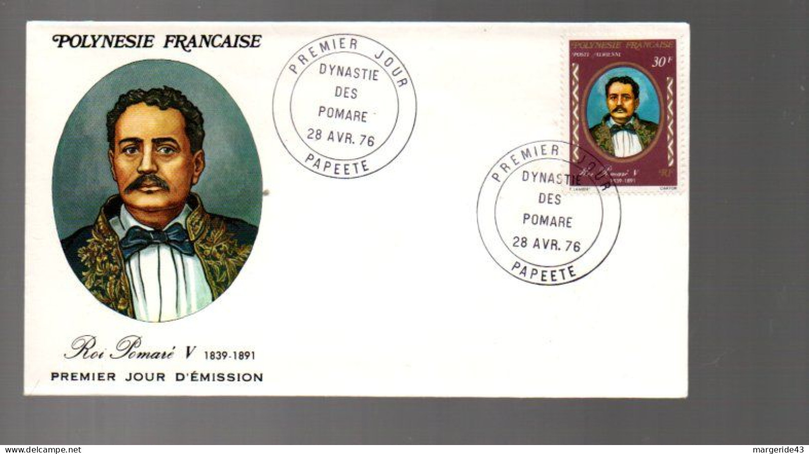 POLYNESIE LOT DE 43 FDC DIFFERENTES DE 1966 à 1979