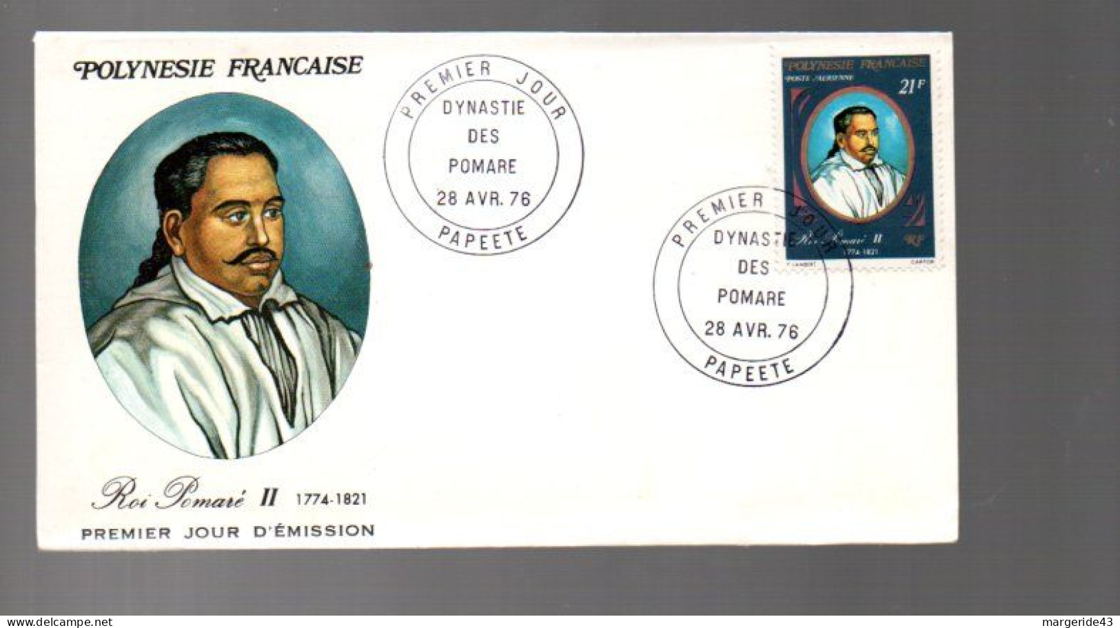 POLYNESIE LOT DE 43 FDC DIFFERENTES DE 1966 à 1979