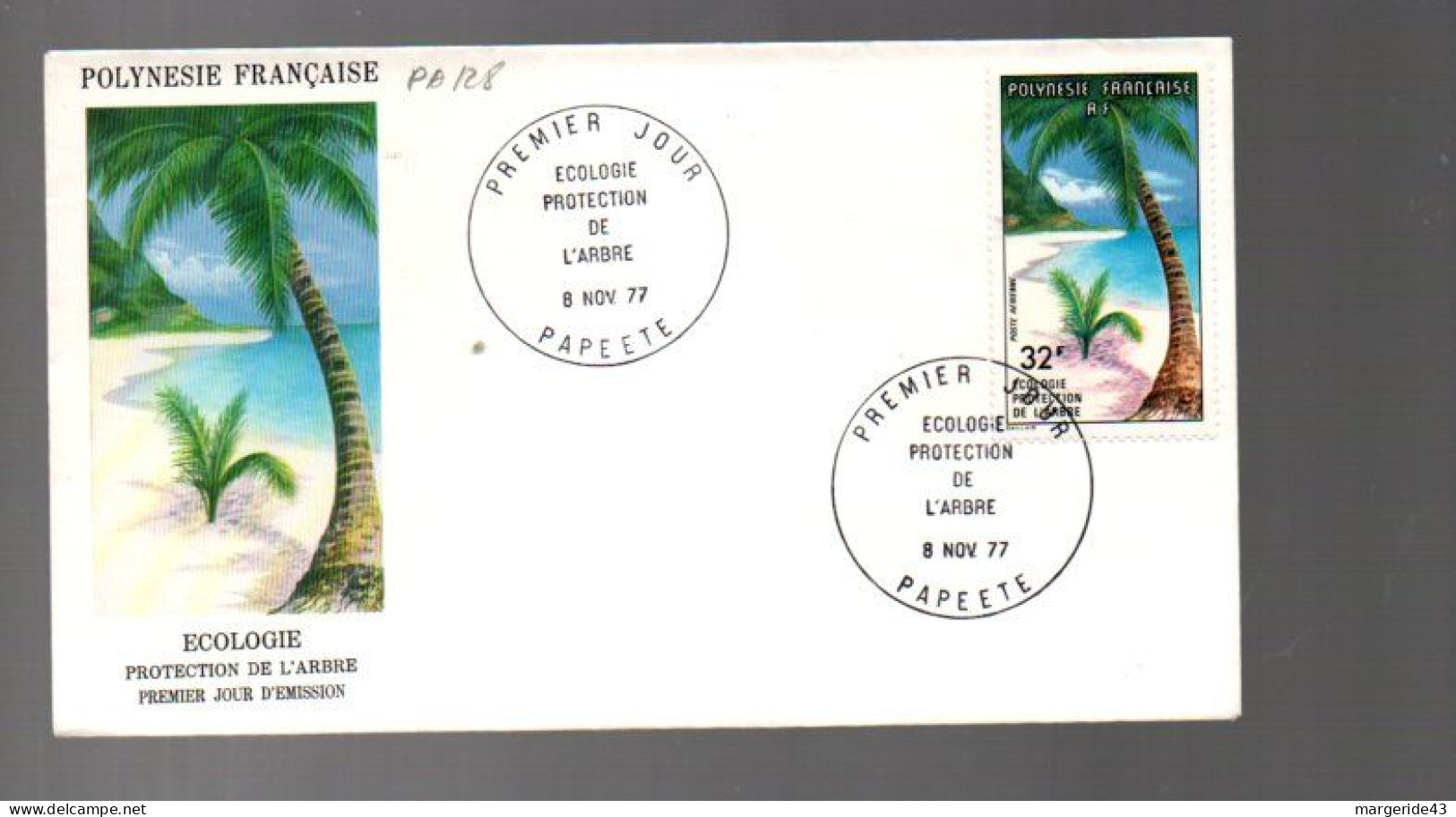 POLYNESIE LOT DE 43 FDC DIFFERENTES DE 1966 à 1979