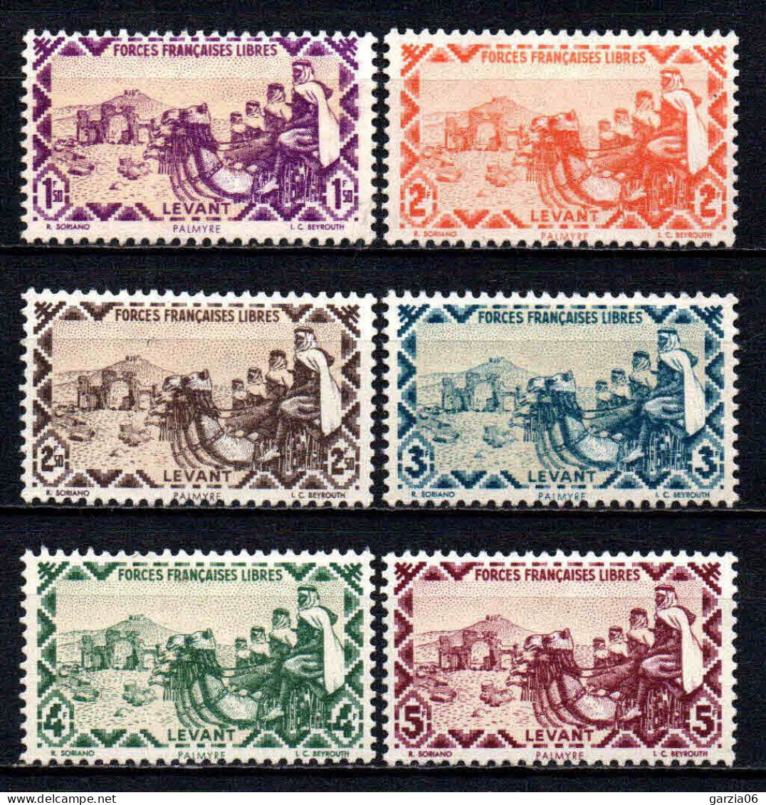 Levant  - 1942 -  Méharistes   - N° 44 à 50 Sauf 45  - Neufs * - MLH - Unused Stamps