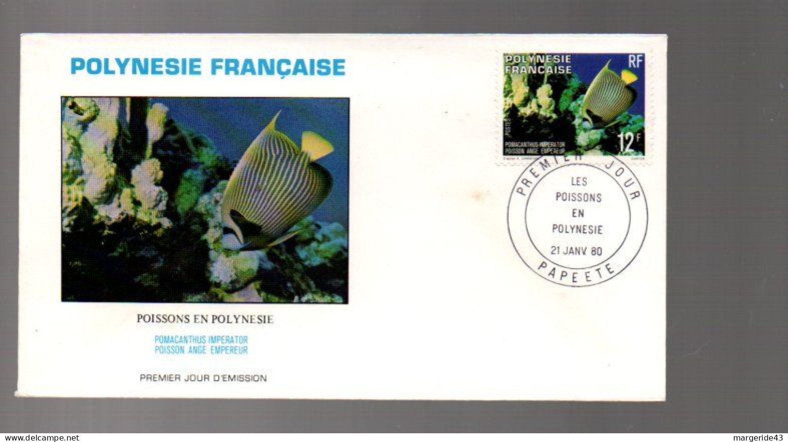 POLYNESIE LOT DE 77  FDC DIFFERENTES DE 1980 à 1989 - Vrac (max 999 Timbres)