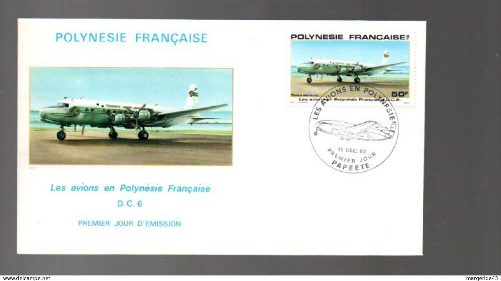 POLYNESIE LOT DE 77  FDC DIFFERENTES DE 1980 à 1989