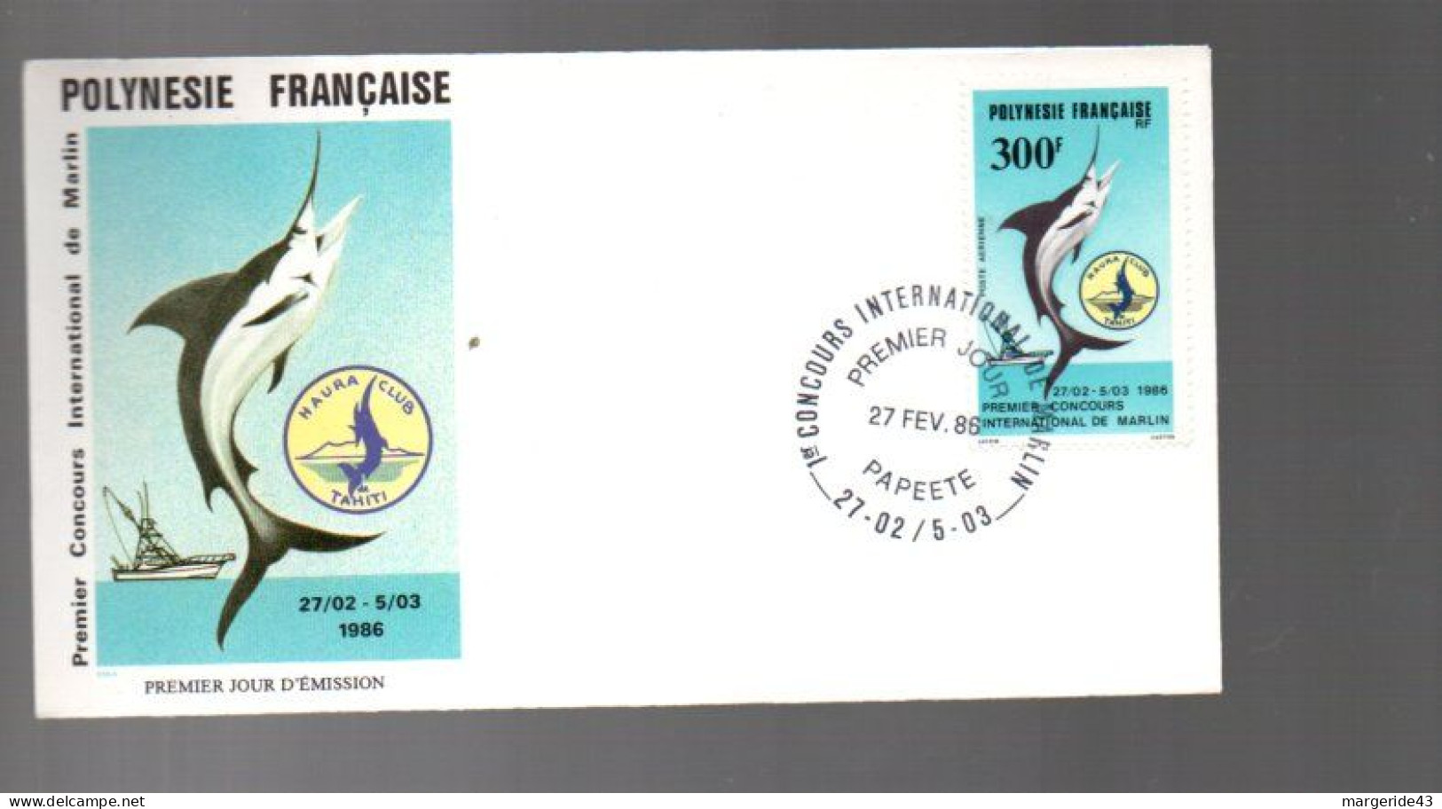 POLYNESIE LOT DE 77  FDC DIFFERENTES DE 1980 à 1989