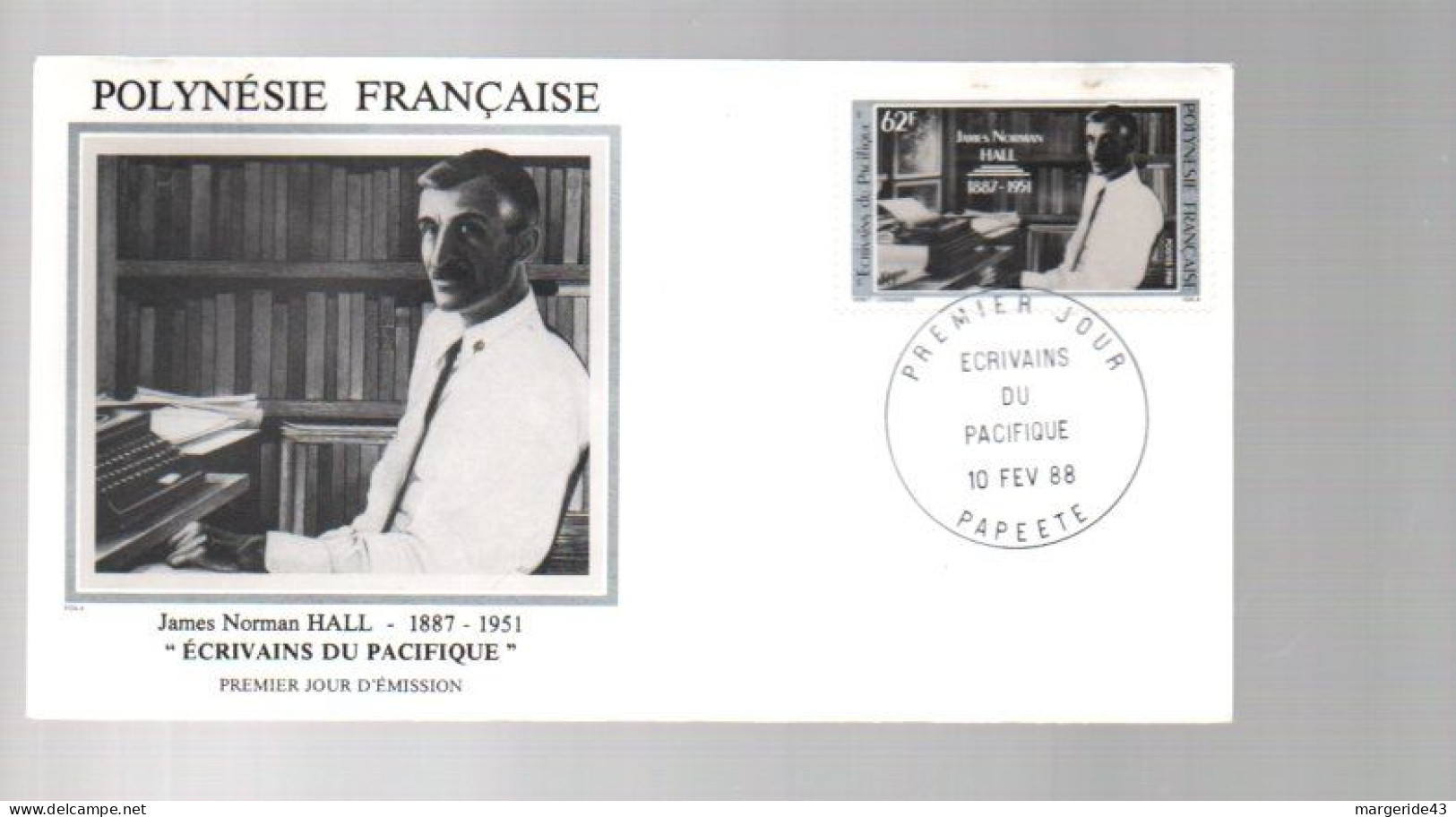 POLYNESIE LOT DE 77  FDC DIFFERENTES DE 1980 à 1989