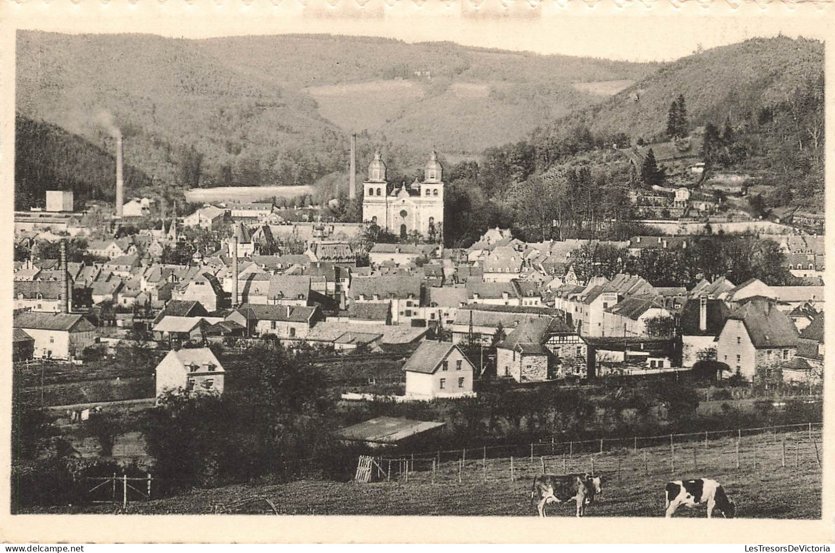 BELGIQUE - Malmédy - Panorama De La Ville Basse - Carte Postale Ancienne - Malmedy