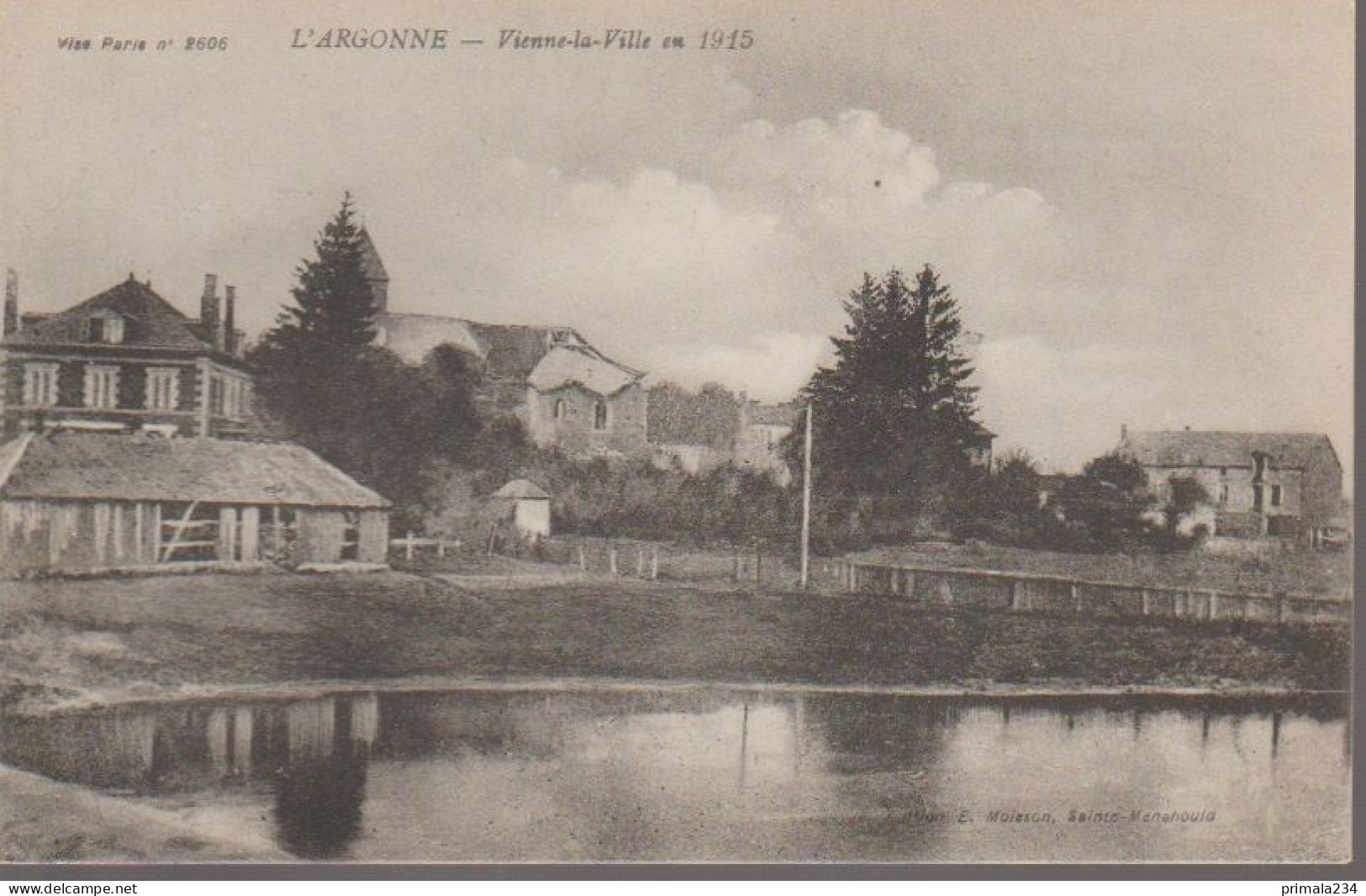 51 - VIENNE LA VILLE - 1915 - Verzy