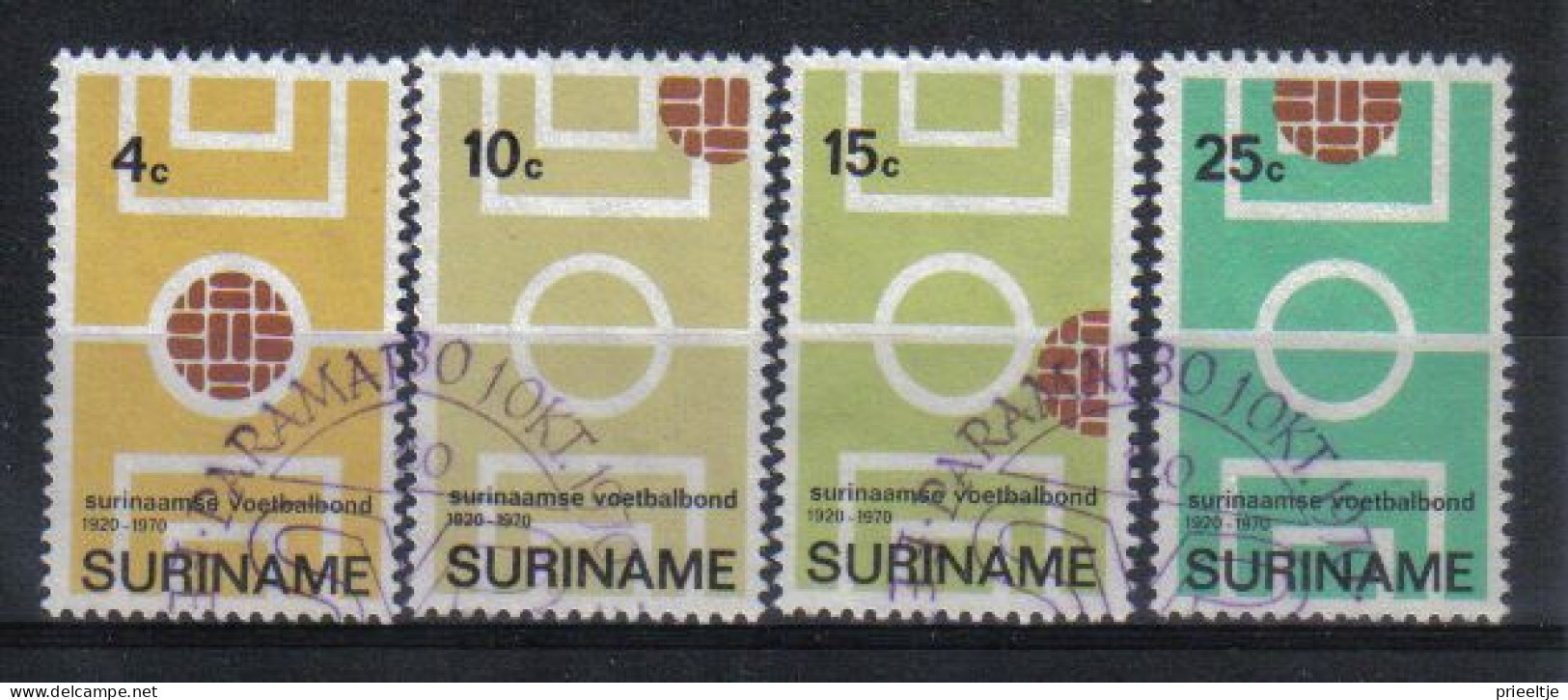 Suriname 1970 Football Y.T. 522/525  (0) - Suriname