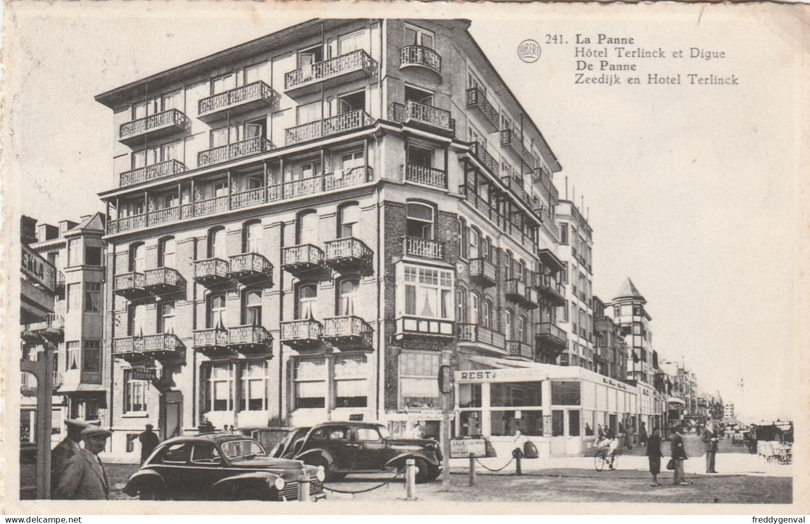 DE PANNE  HOTEL TERLINCK - De Panne