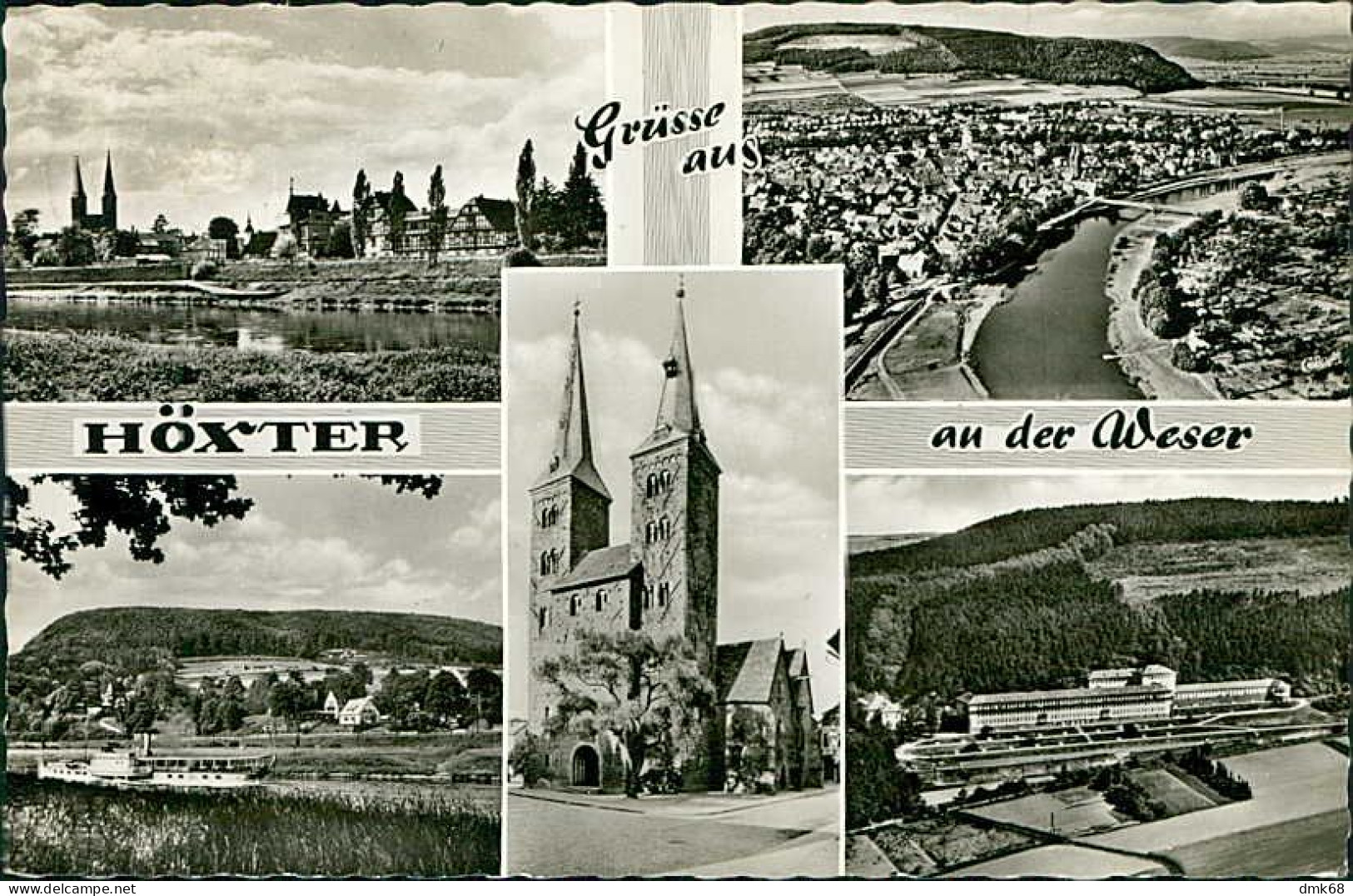 GERMANY - GRUSSE AUS  HOXTER AN DER WESER - MAILED 1965 (18129) - Höxter