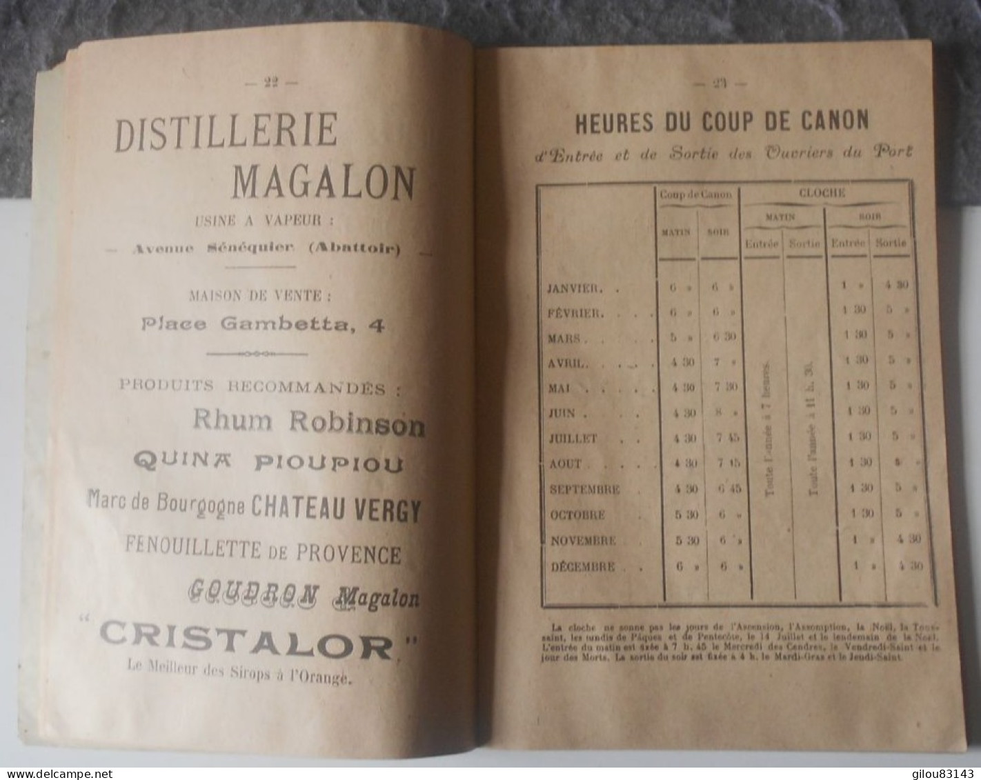 Indicateur De La Republique Du Var, Chemins De Fer, Renseignements, Horaires, Publicités, 1912, (80 Pages). - Ohne Zuordnung