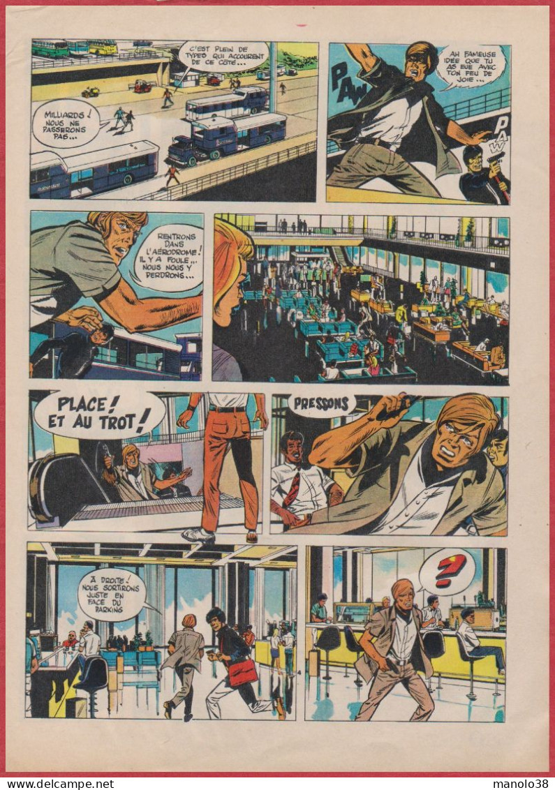 Chasse à L'homme. Une Aventure De Vicky. Bande Dessinée. BD. W Weinberg. Histoire Complète. Aéroport De Héraklion. 1970. - Collezioni