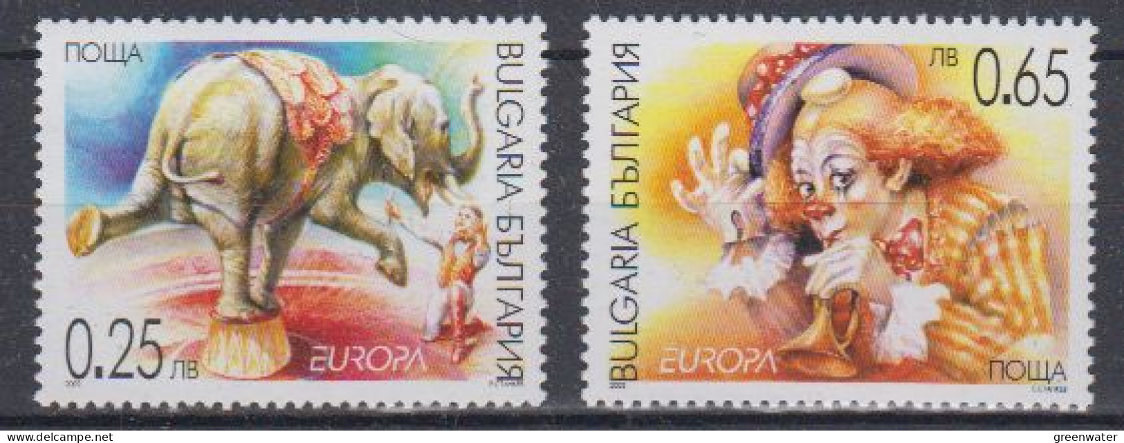 Europa Cept 2002 Bulgaria 2v ** Mnh (59543A) Rock Bottom - 2002