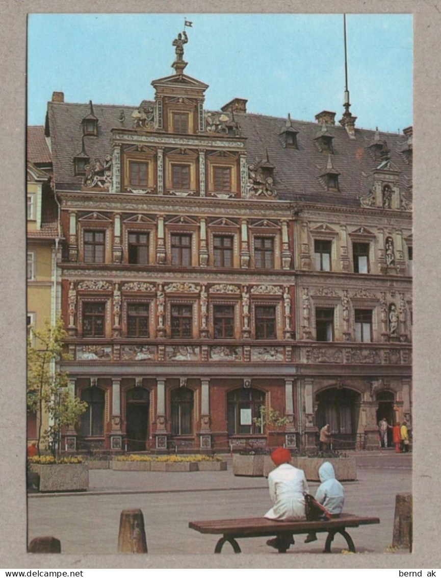 024# BRD - 10  Color  - AK:  Erfurt - IGA, Krämerbrücke, Malsdorf, Fischmarkt, Gildehaus  (alle im Bild)