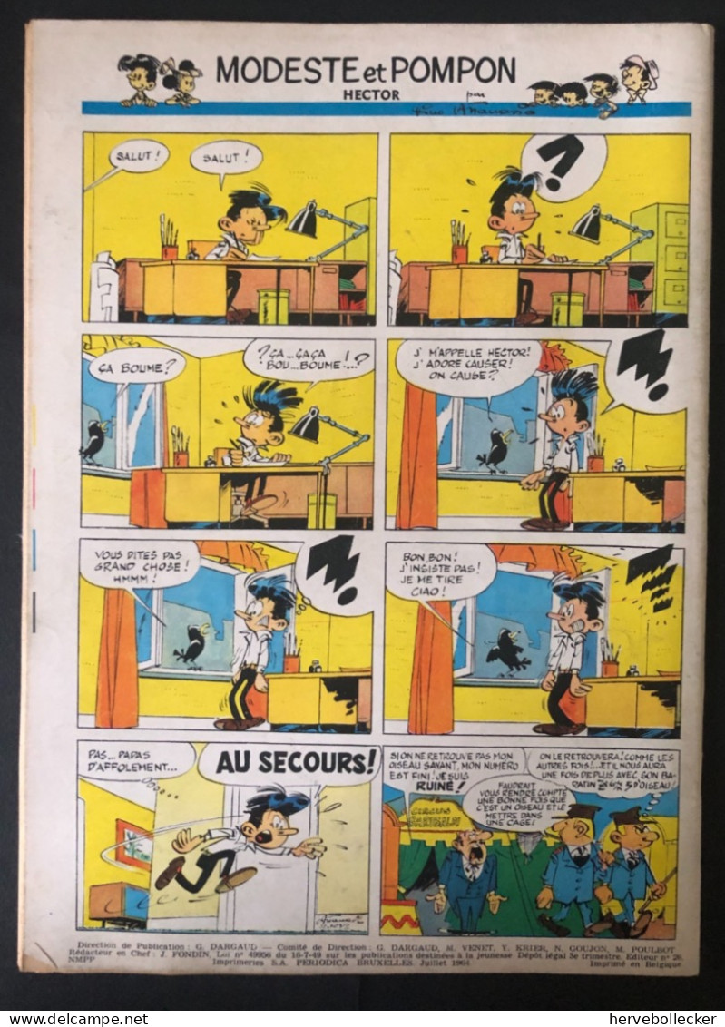 TINTIN Le Journal Des Jeunes N° 822 - 1964 - Tintin