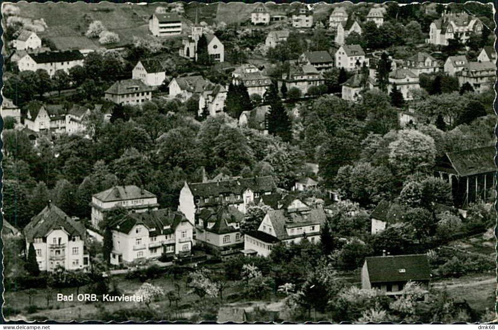 GERMANY - BAD ORB - KURVIERTEL - MAILED 1959  (18130) - Bad Orb