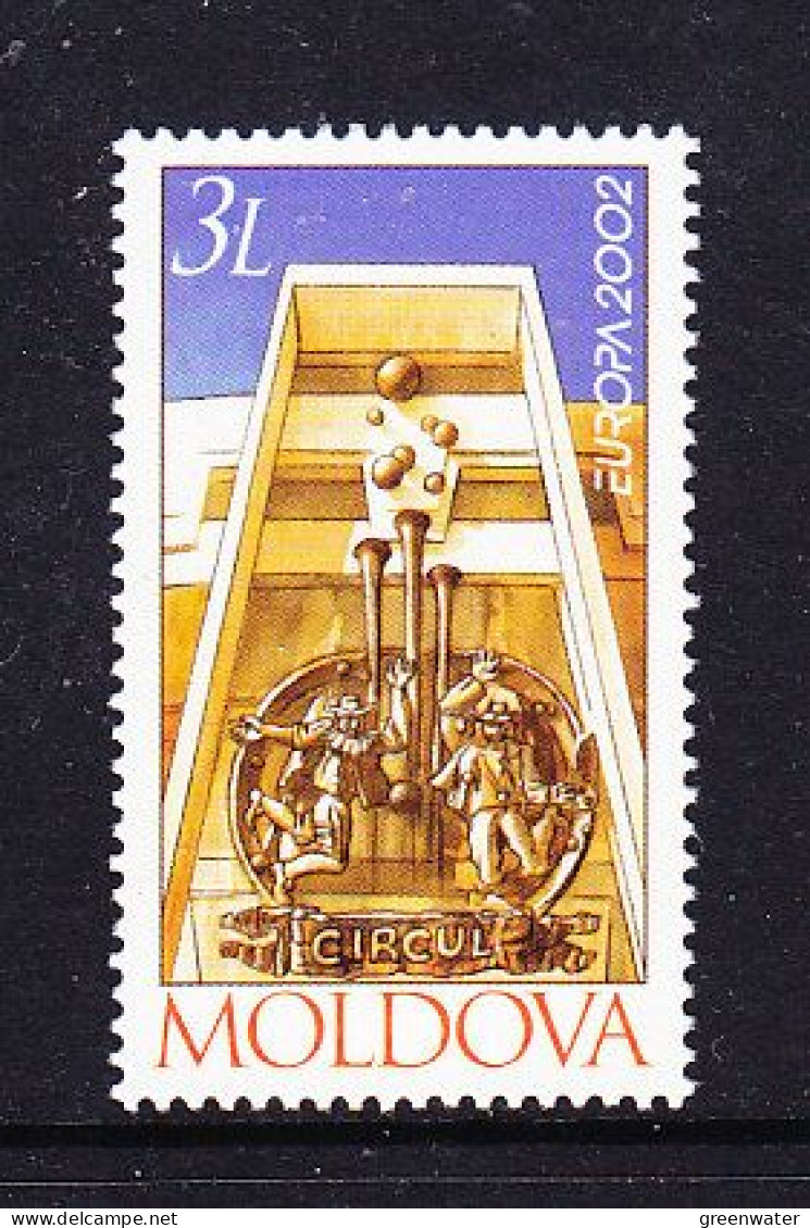 Europa Cept 2002 Moldova 1v ** Mnh (59543H) ROCK BOTTOM PRICE - 2002