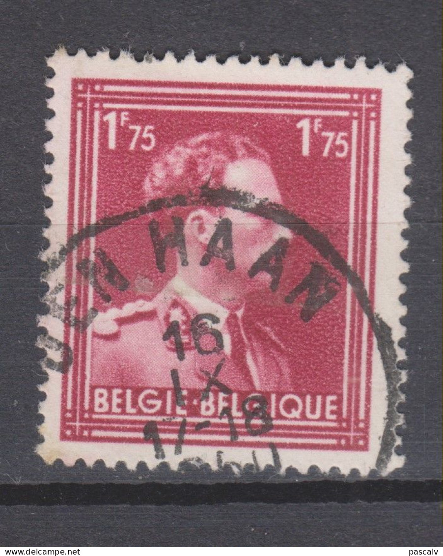 COB 832 Oblitération Centrale DEN HAAN - 1936-1957 Collo Aperto