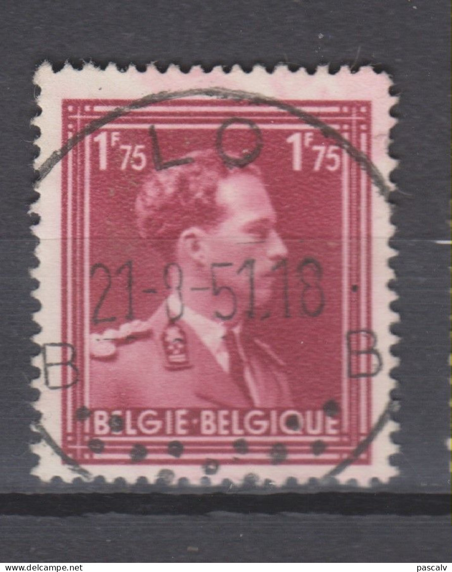 COB 832 Oblitération Centrale LO - 1936-1957 Col Ouvert