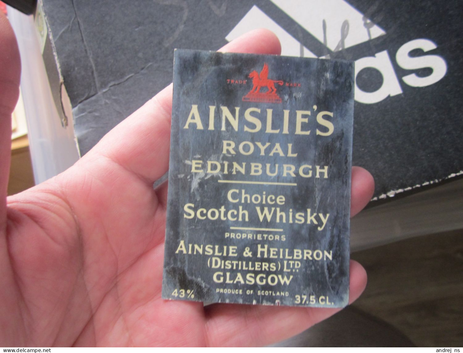 Ainslie S Royal Edinburgh Choice Scotch Whisky Ainslie Heilbron Glasgow - Whisky