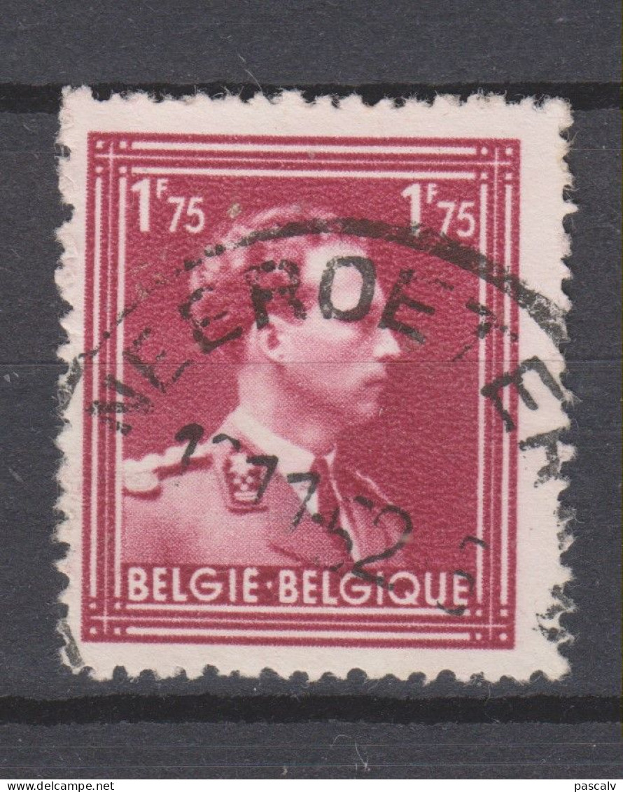 COB 832 Oblitération Centrale NEEROETEREN - 1936-1957 Offener Kragen