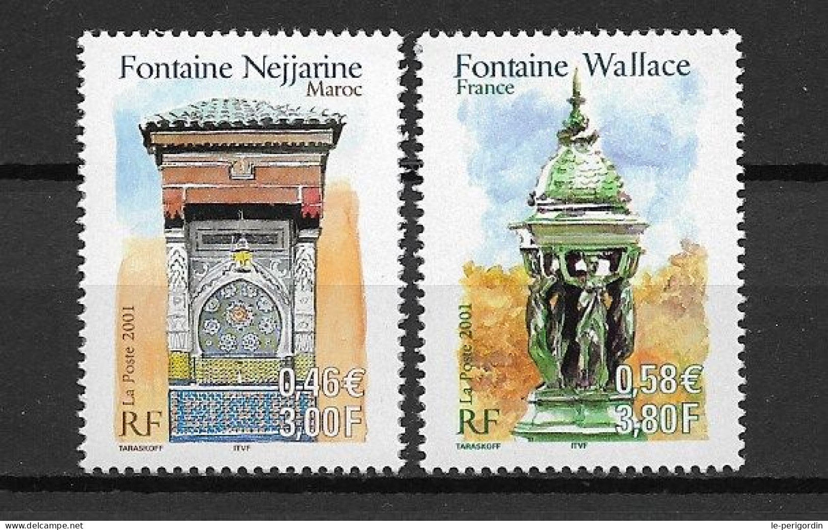 France Nos 3441/3442 Neufs , ** , Sans Charniere , Ttb . - Unused Stamps