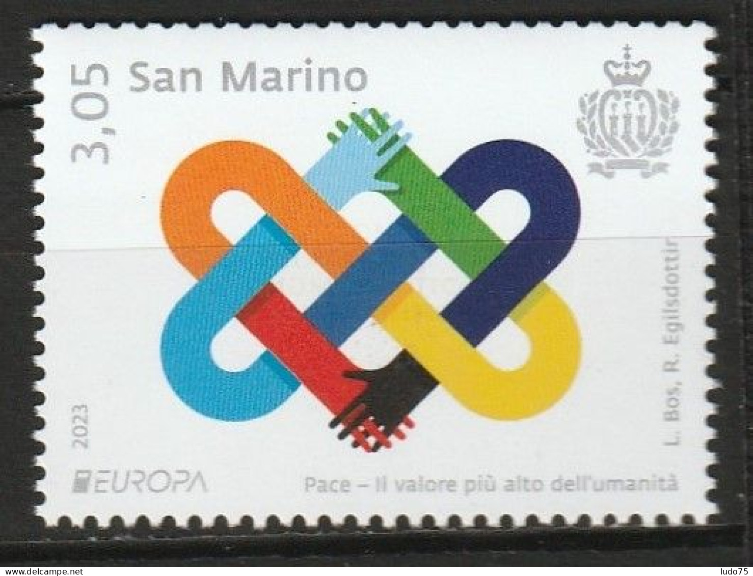 San Marino Saint Marin EUROPA CEPT 2023 Serie/set , Neuve/mint - 2023