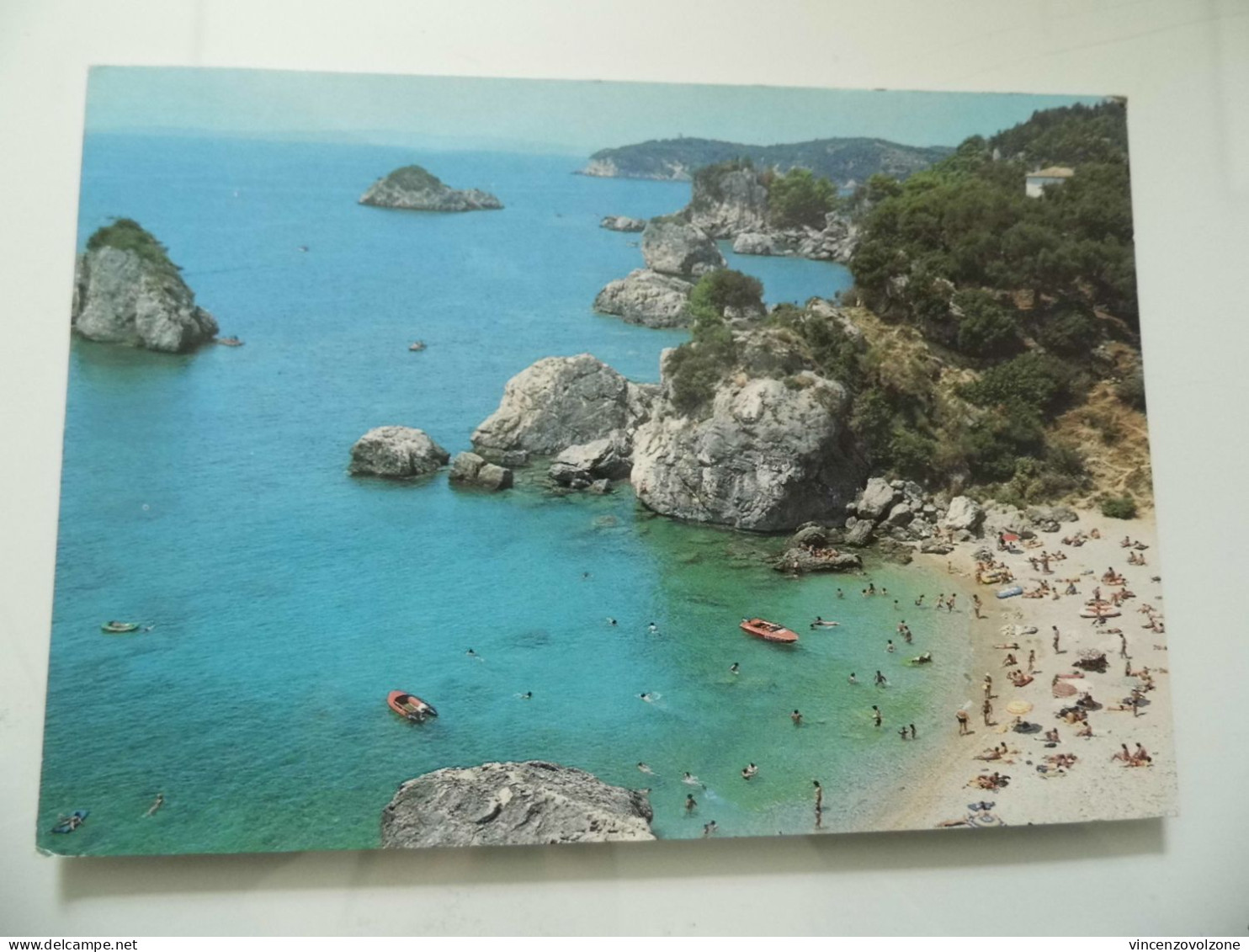 Cartolina Viaggiata "PARGA Partial View" 1985 - Grecia