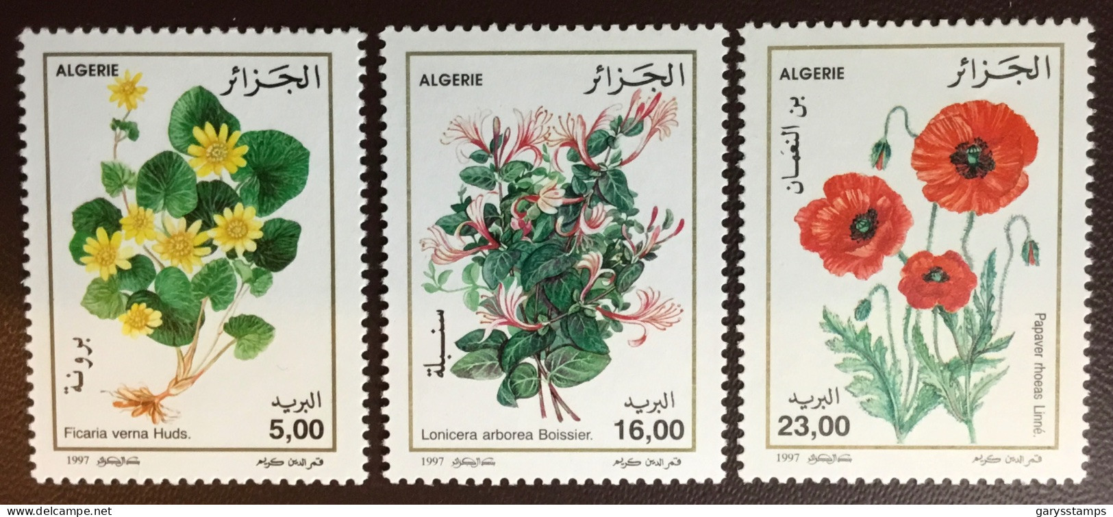 Algeria 1997 Flowers MNH - Sonstige & Ohne Zuordnung