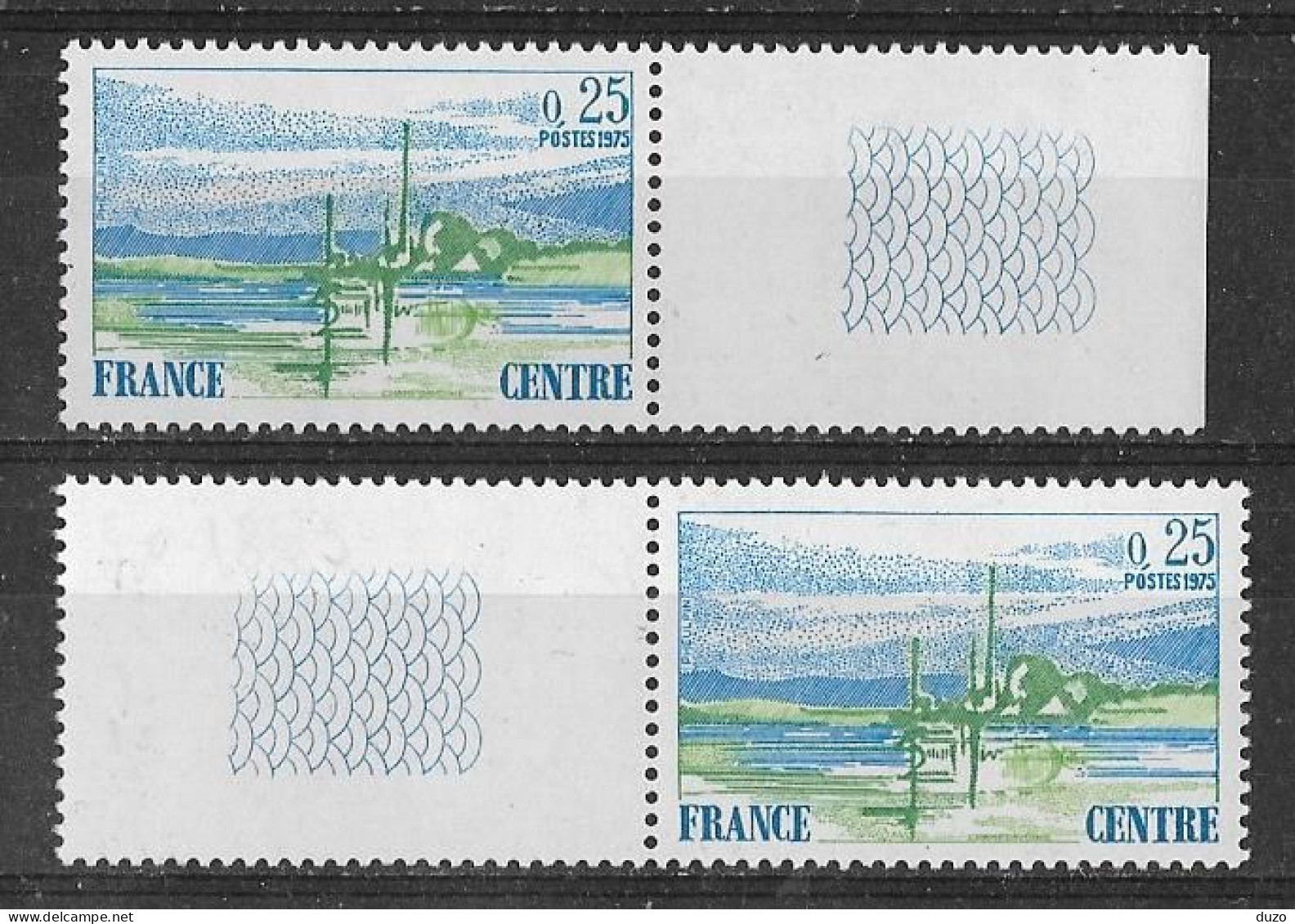 France 1976 - Variété - Région Centre  Y&T N° 1863 ** Neuf Luxe (voir Descriptif) TB. - Ungebraucht