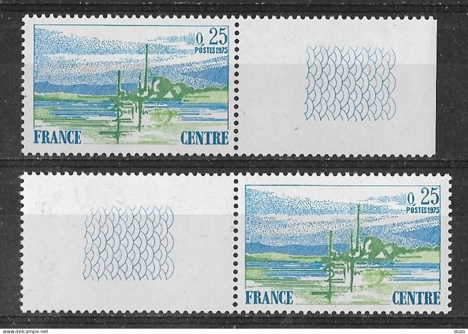 France 1976 - Variété - Région Centre  Y&T N° 1863 ** Neuf Luxe (voir Descriptif) TB. - Neufs