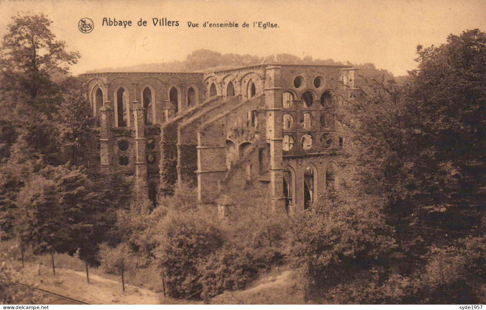 Abbaye De Villers - Vue D'ensemble De L'Eglise - Villers-la-Ville