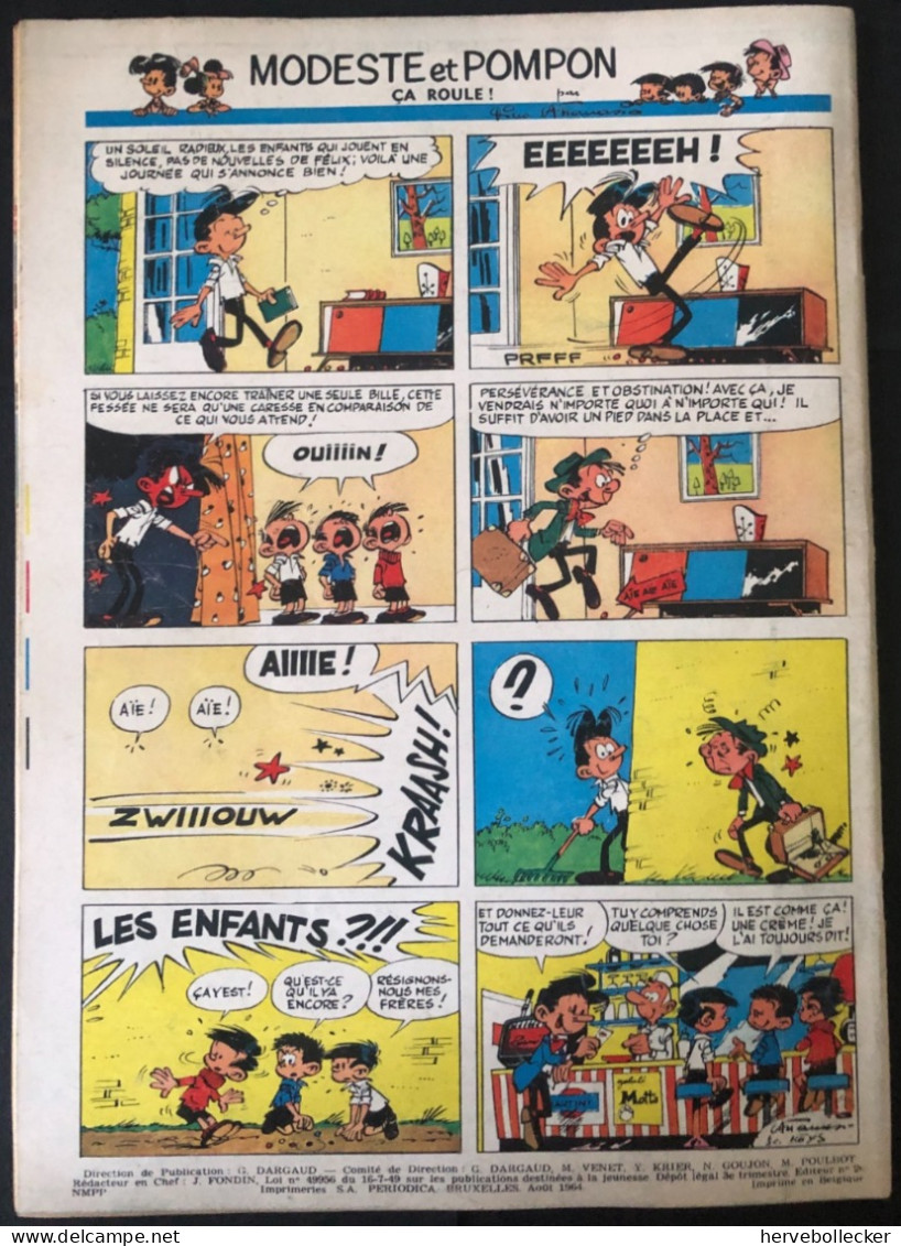 TINTIN Le Journal Des Jeunes N° 826 - 1964 - Tintin