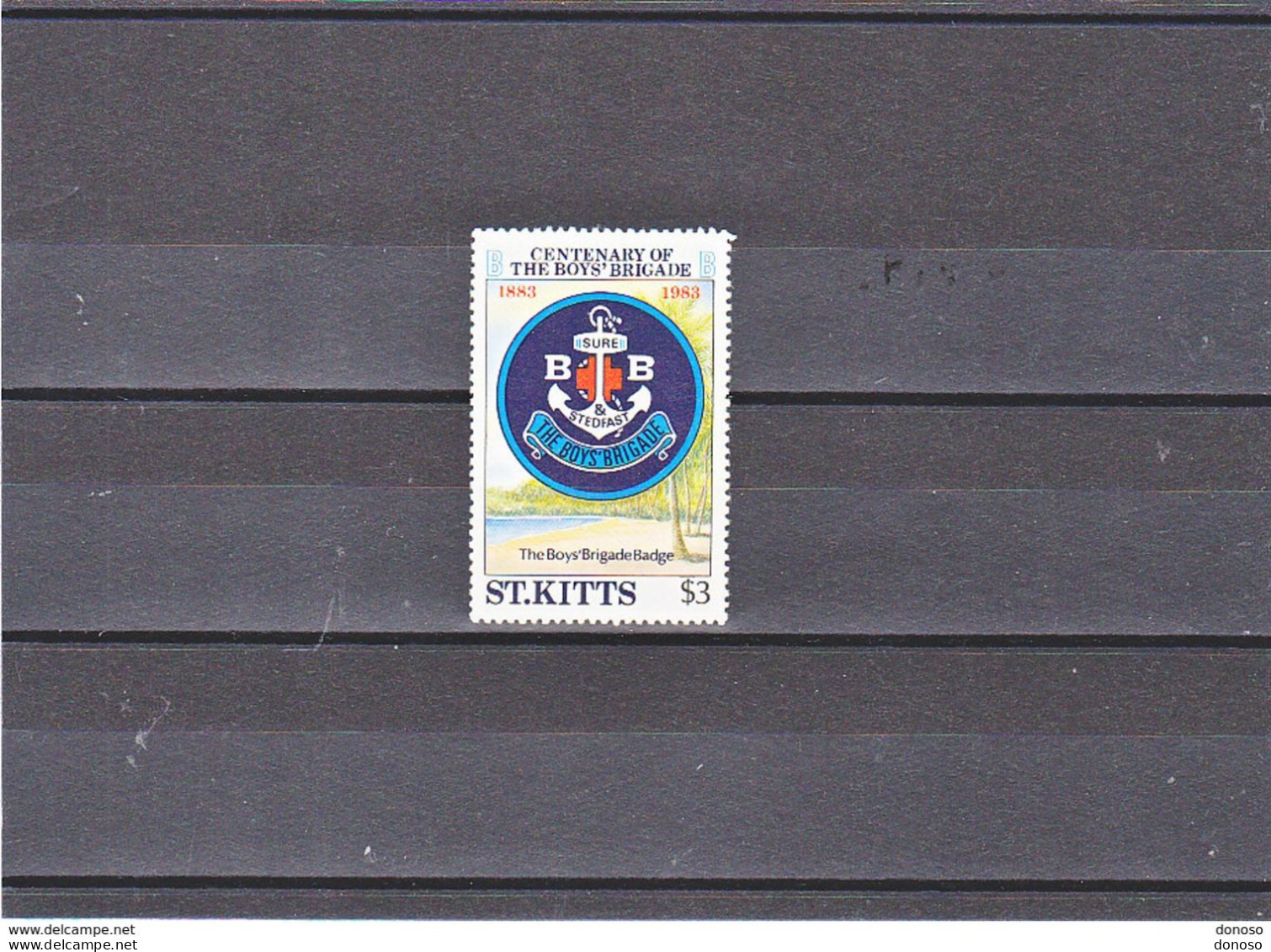 SAINT KITTS 1983 Scoutisme Boy's Brigade Yvert 534 NEUF** MNH Cote : 4,60 Euros - St.Kitts E Nevis ( 1983-...)