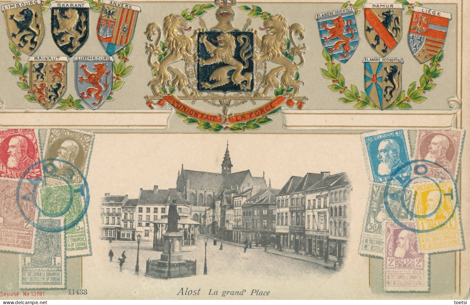 AALST GRAND PLACE MARKT - Aalst