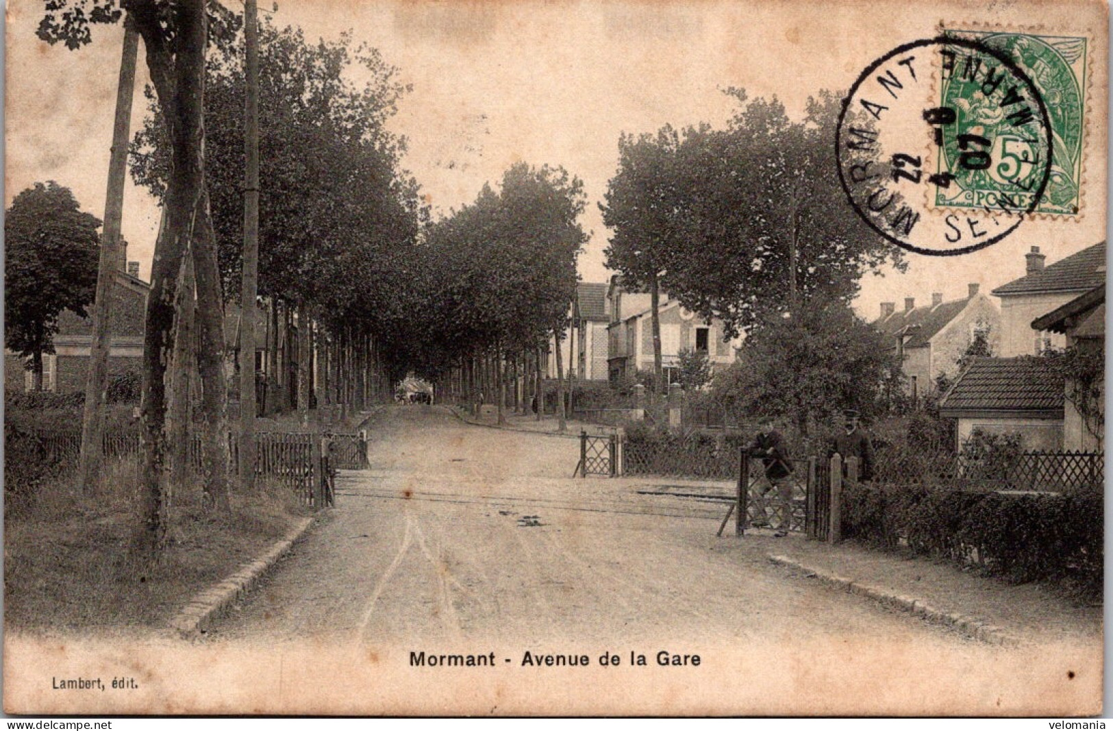 S16389 Cpa 77 Mormant - Avenue De La Gare - Mormant