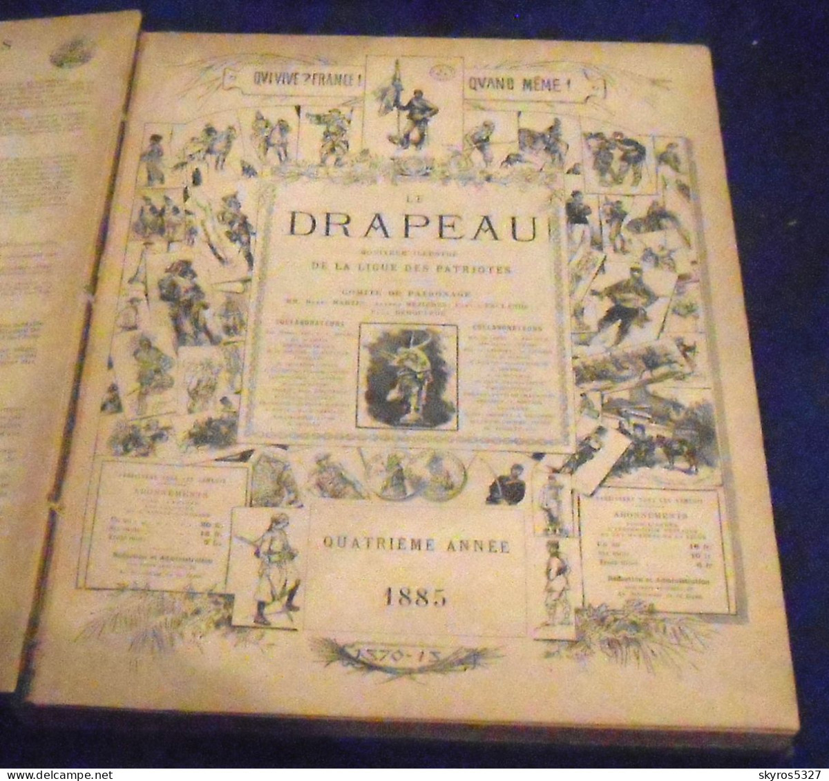 Le Drapeau – Moniteur Illustré De La Ligue Des Patriotes - 1801-1900