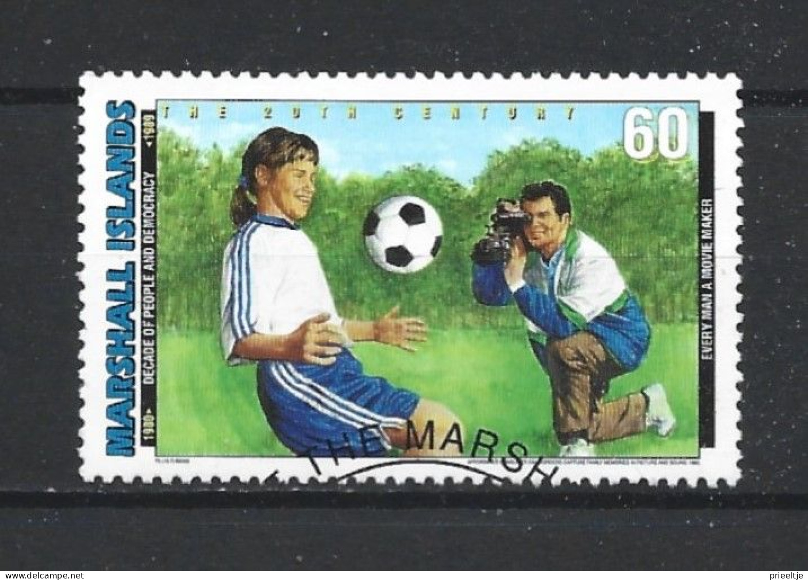 Marshall Islands 2000 Feminin Football & Film Making Y.T. 1209  (0) - Islas Marshall