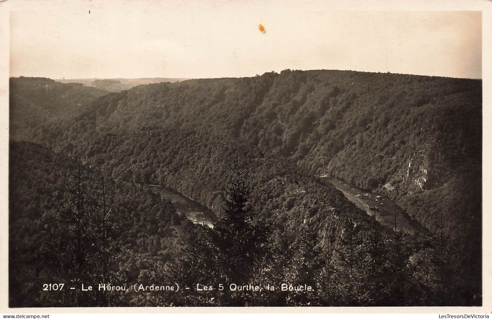 BELGIQUE - Le Hérou -  Les 5 Ourthe La Boucle - Carte Postale Ancienne - Houffalize