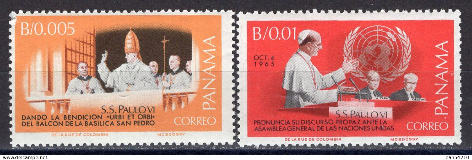 PANAMA - Timbres N°123 Et 424 Neufs - Panama