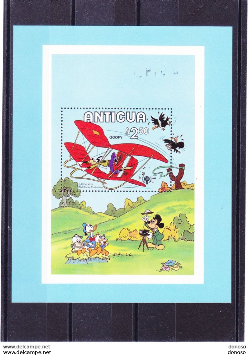 ANTIGUA 1980 Année Internationale De L'enfant DISNEY Yvert BF 47, Michel Bl 47 NEUF** MNH - Antigua Und Barbuda (1981-...)