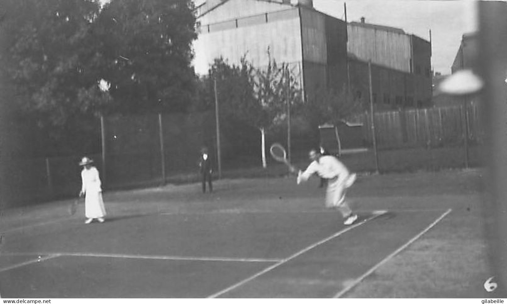 Tennis - Carte Photo - Partie De Tennis Année 1925 - LOT 5 CARTES - Tennis