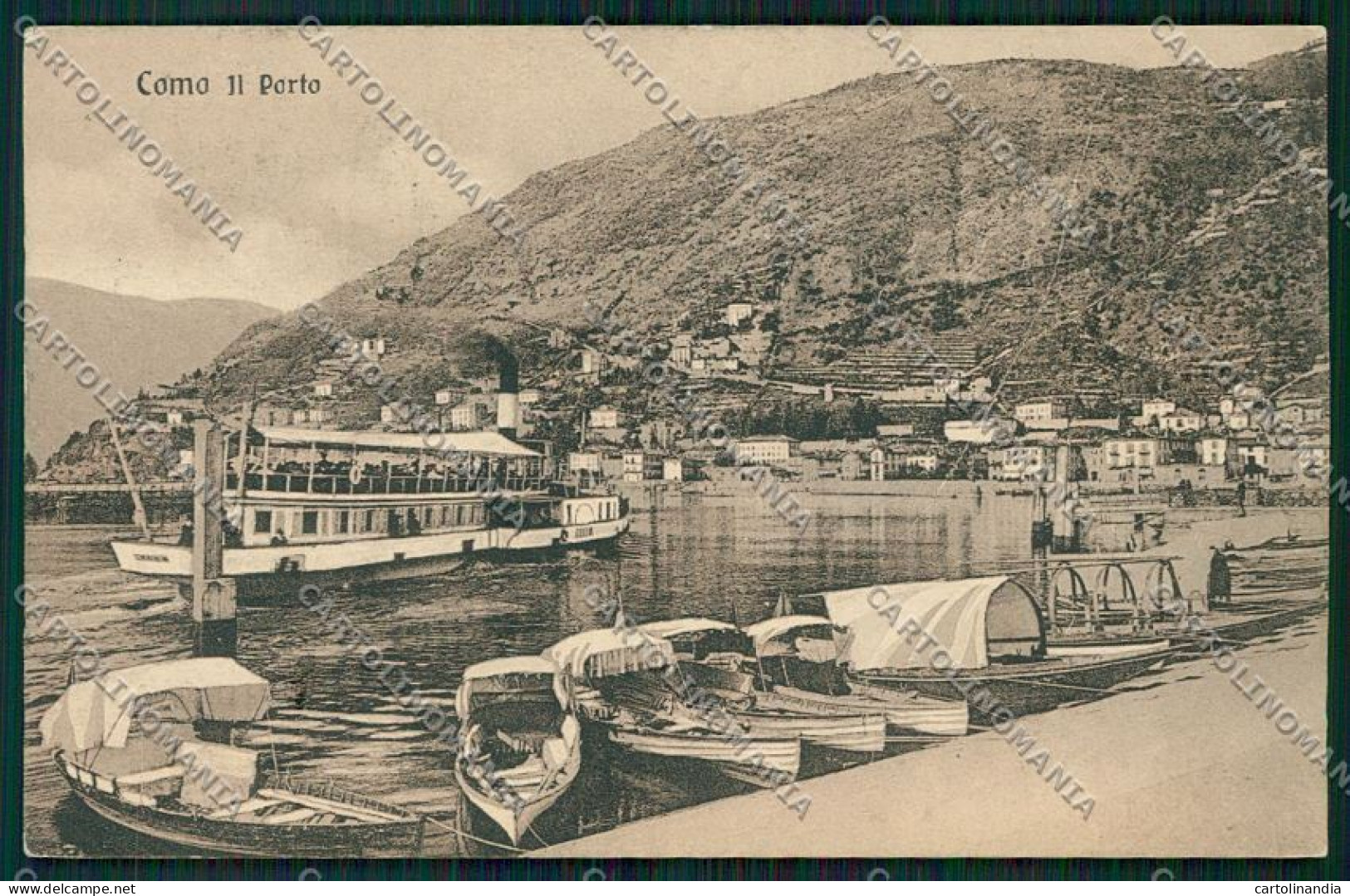 Como Città Battello Cartolina QK2996 - Como