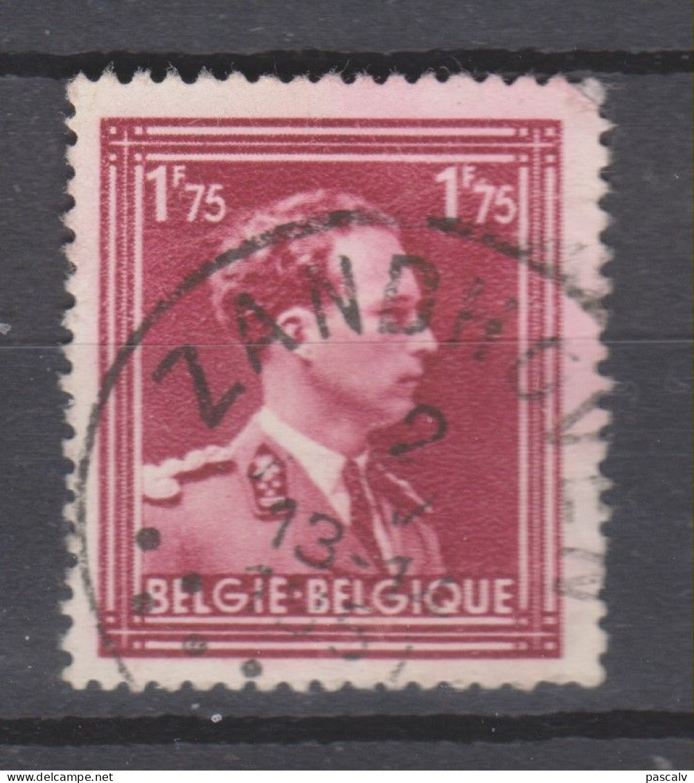 COB 832 Oblitération Centrale ZANDHOVEN - 1936-1957 Col Ouvert