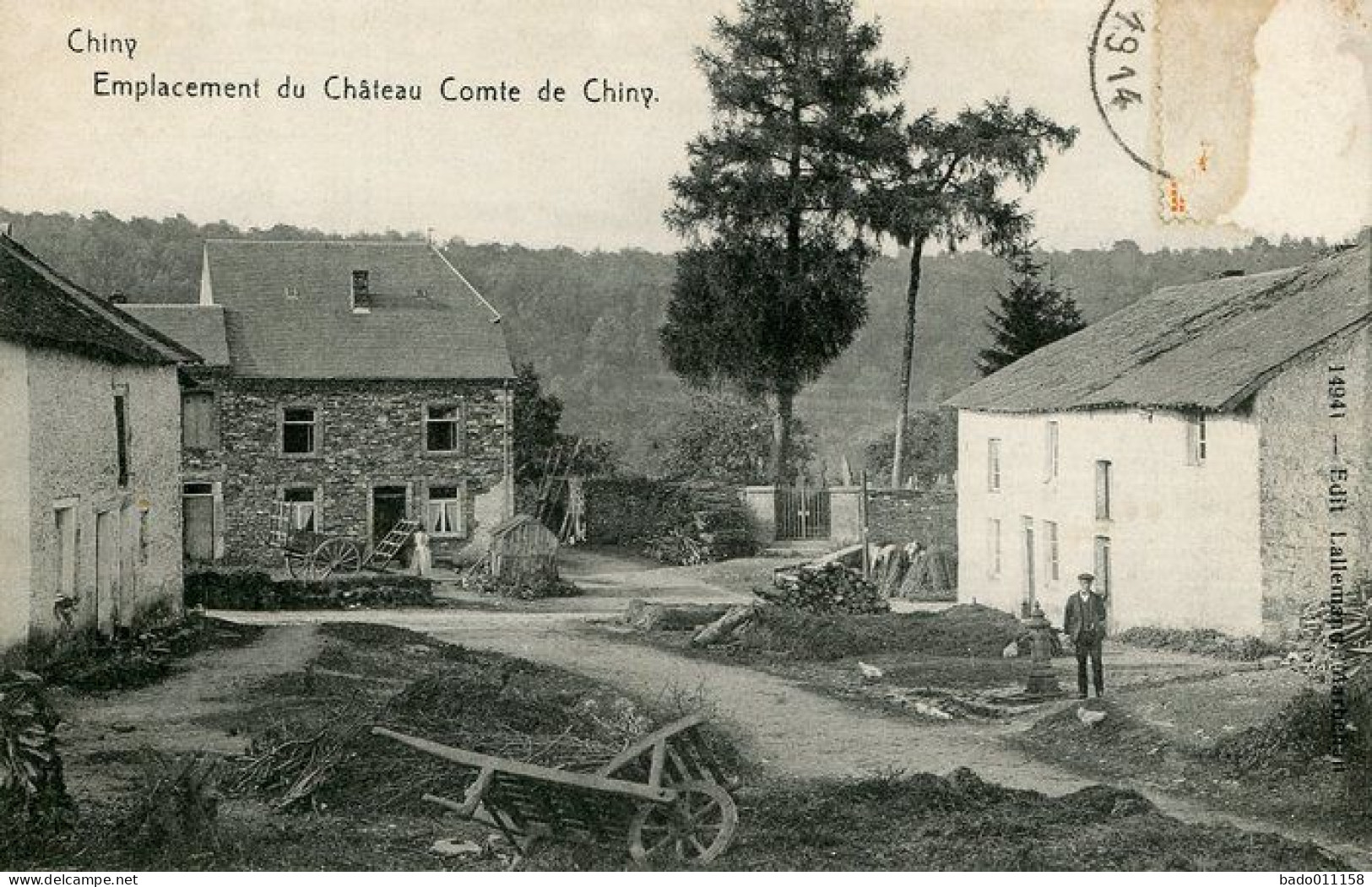 CHINY - Emplacement Du Château Comte De Chiny - Chiny