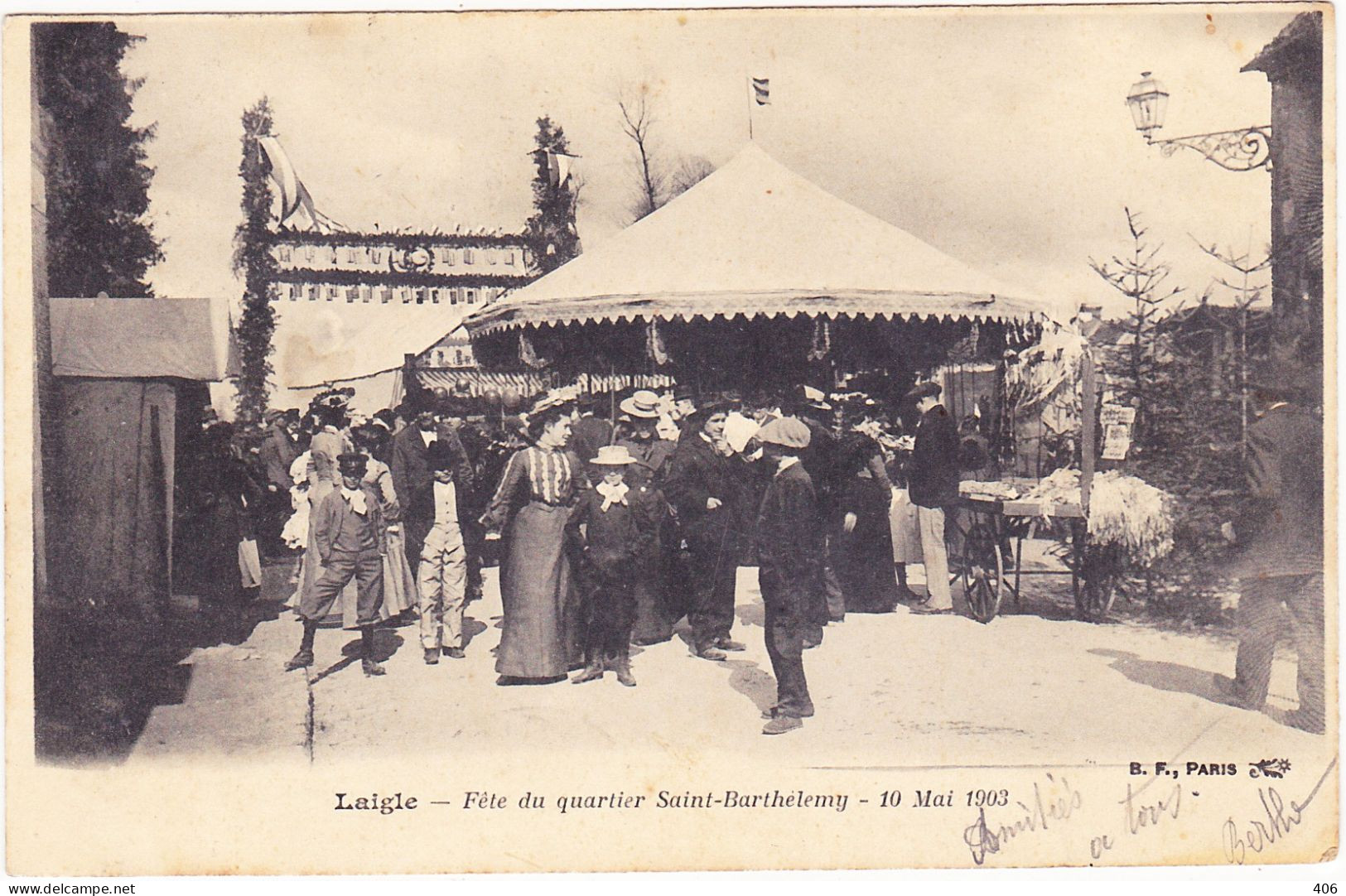 L'Aigle - Fête Du Quartier Saint-Barthélemy - 10 Mai 1903 - L'Aigle