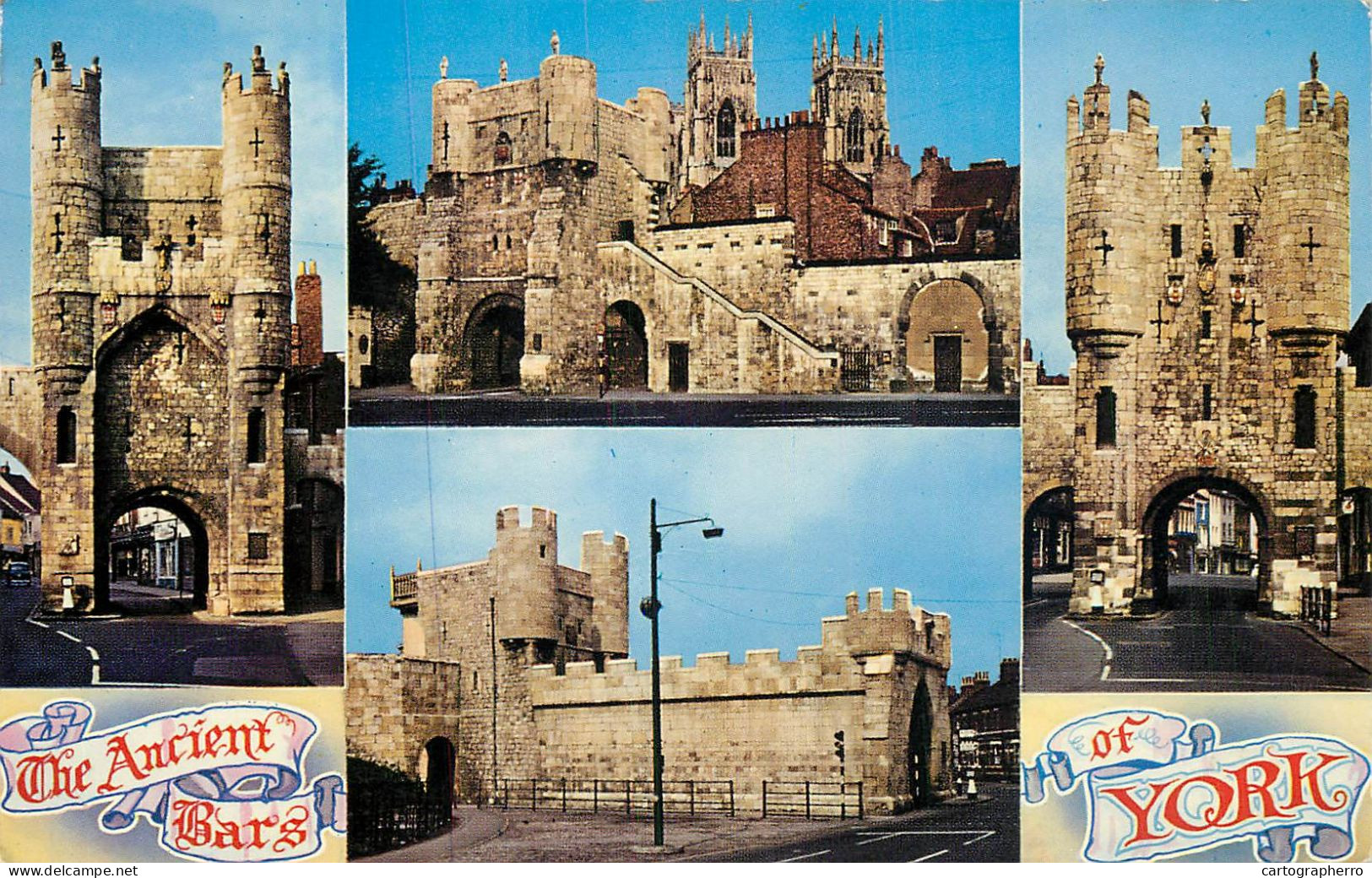 England The Ancient Bars Of York Multi View - York