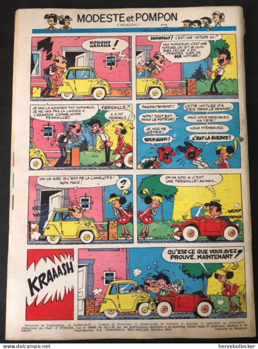 TINTIN Le Journal Des Jeunes N° 832 - Spécial Salon De L'auto - 1964 - Tintin