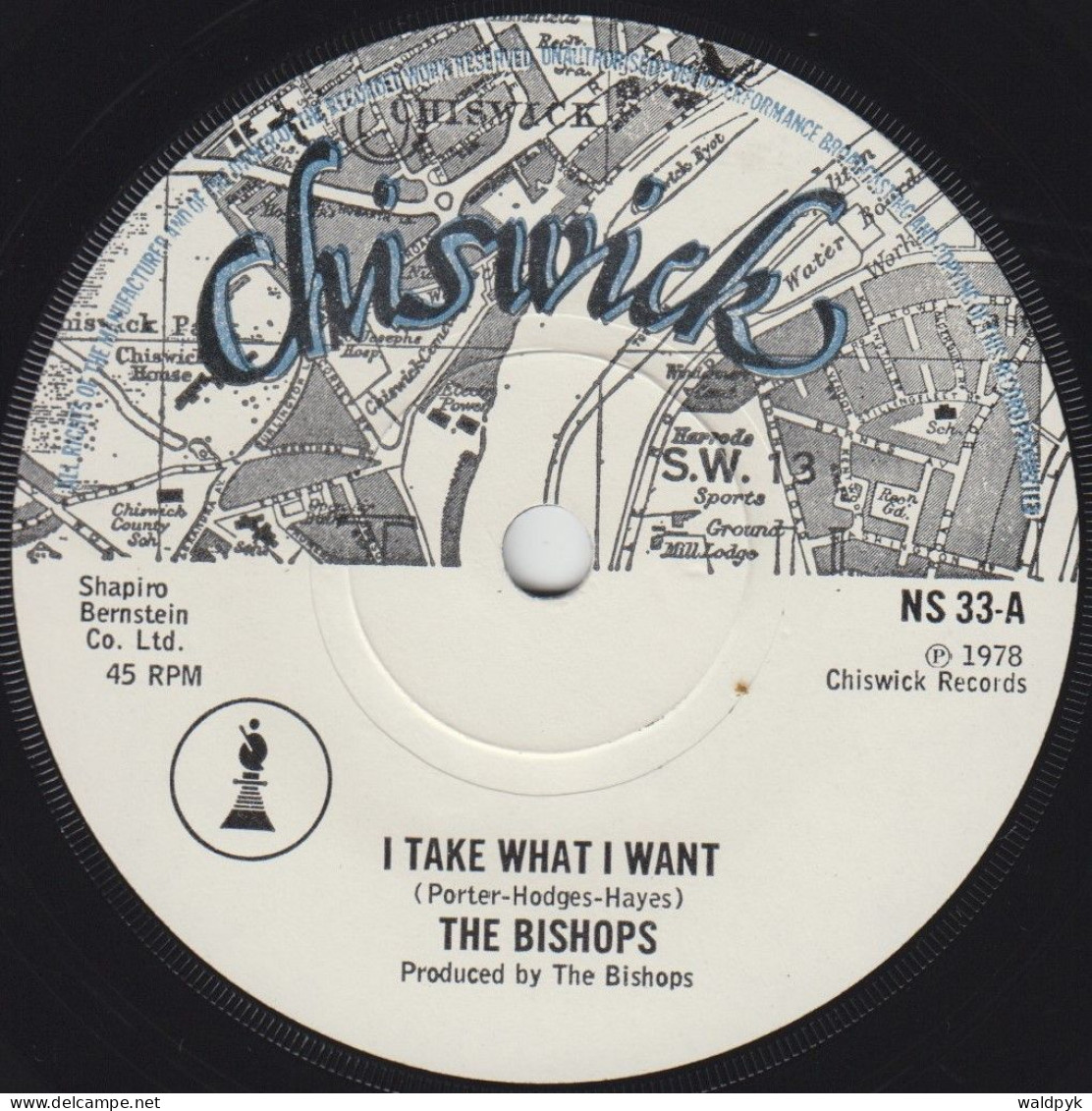THE BISHOPS -  I Take What I Want - Autres - Musique Anglaise