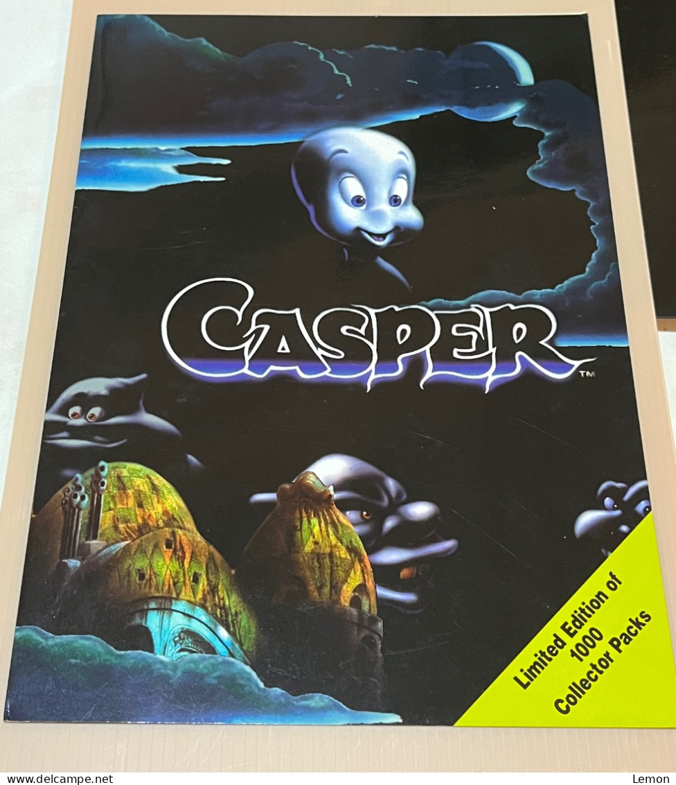 Mint Australia Pacificnet Phonecard - CASPER Movie Cartoon (1000 Collector Packs), Set Of 1 Mint Card With Folder - Australia