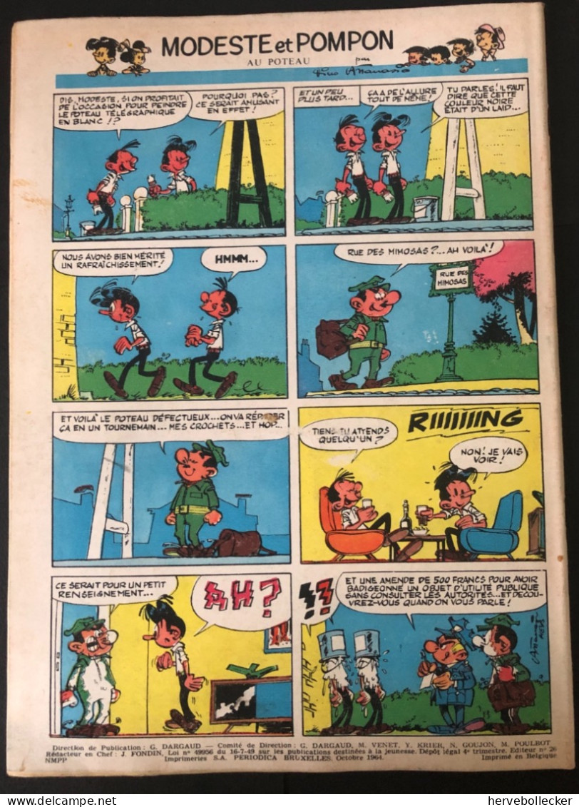 TINTIN Le Journal Des Jeunes N° 833  - 1964 - Tintin